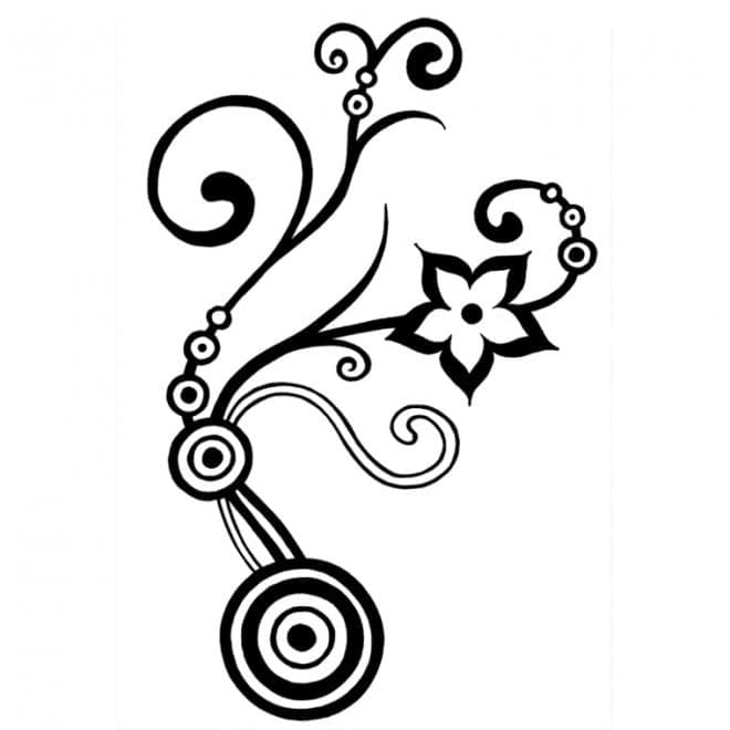 Abstraktní (1) omalovánka