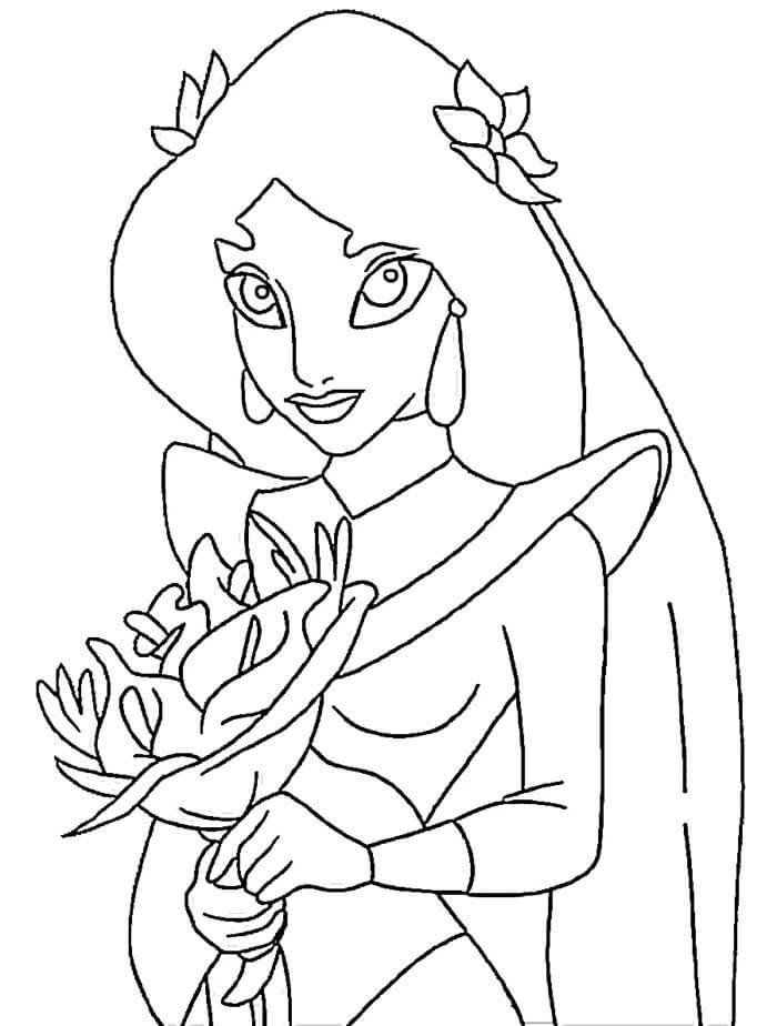 Aladin Tisknutelný Zdarma omalovánka