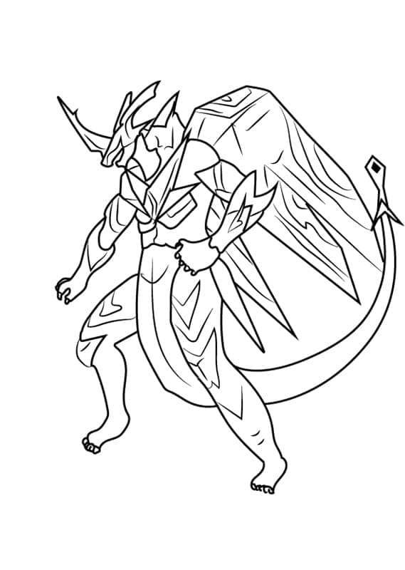 Anime Bakugan omalovánka