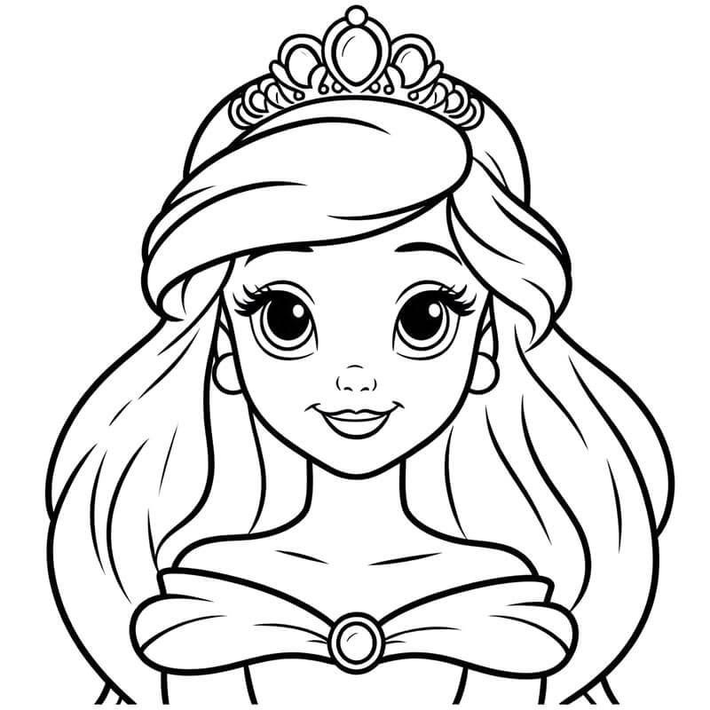 Ariel k Vymalování omalovánka