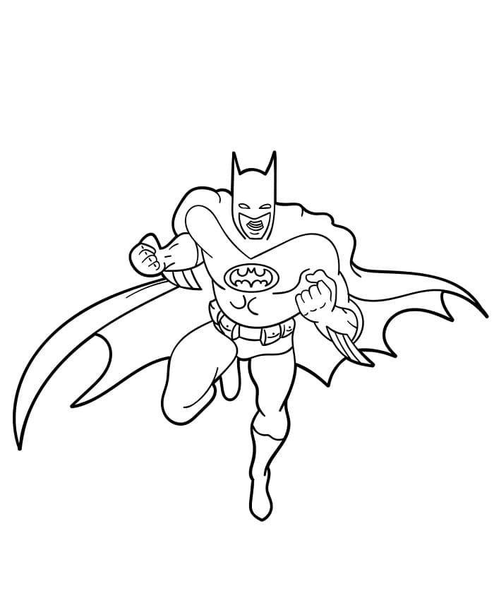 Batman pro 2leté Děti omalovánka