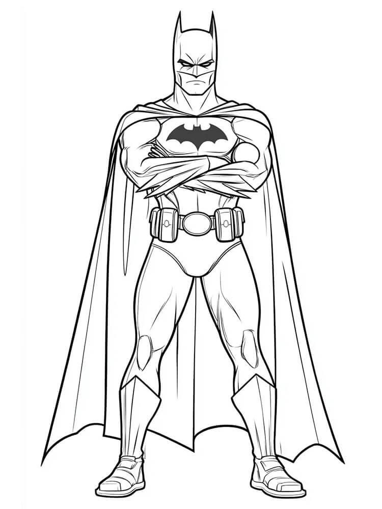 Batman pro 3leté Děti omalovánka