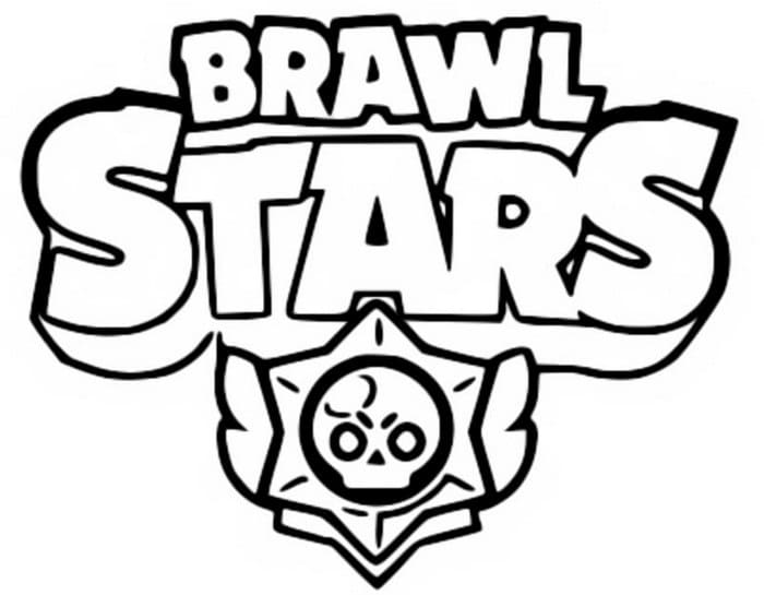 Brawl Stars Zdarma Tisknutelný omalovánka