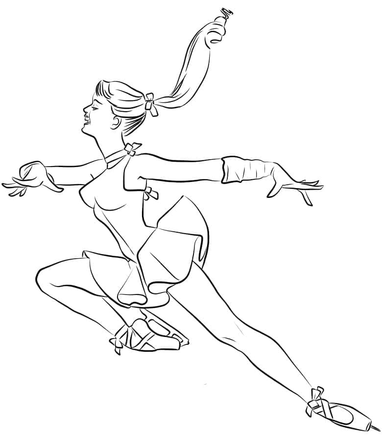 Bruslení Tisknutelné Zdarma omalovánka