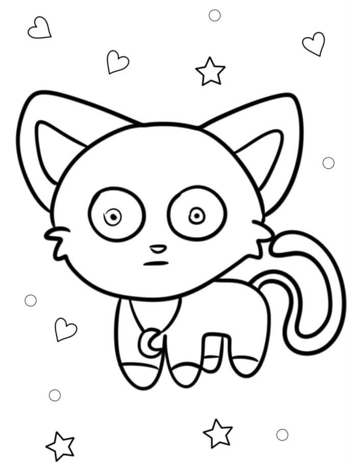 Catnap Vymalovatelné pro Děti omalovánka