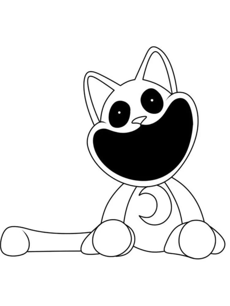 Catnap Zdarma Tisknutelný omalovánka