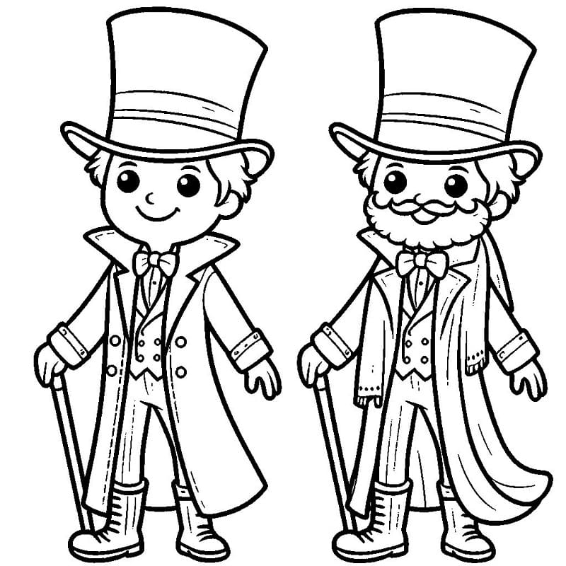 Cirkus pro 3leté Děti omalovánka