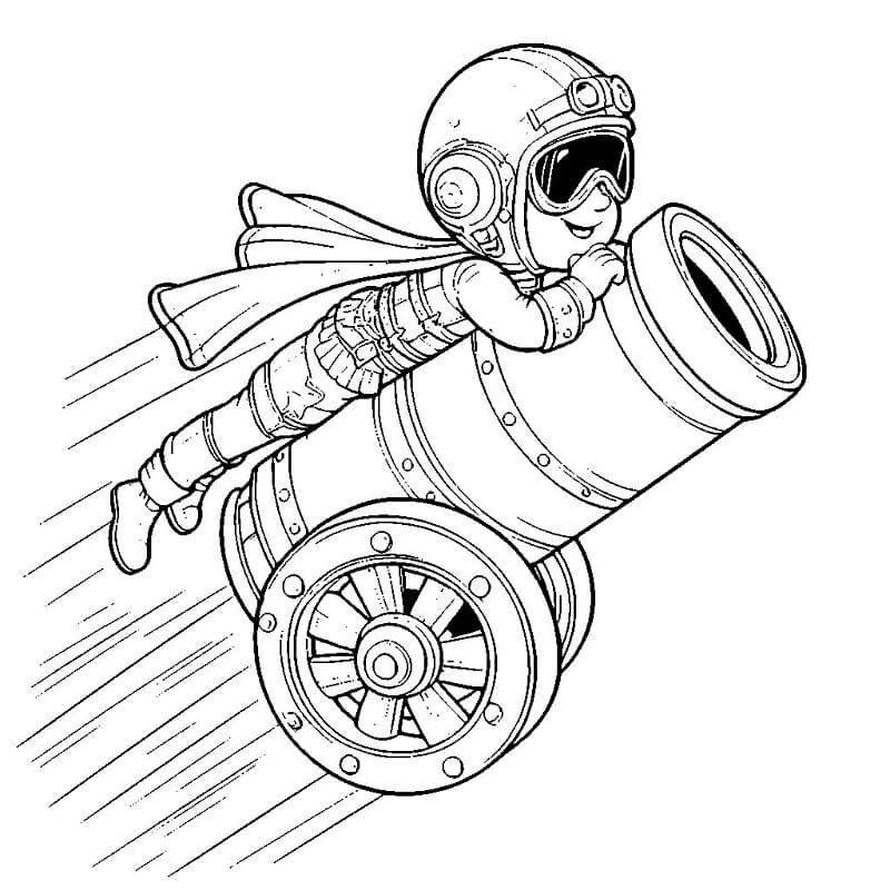 Cirkus pro 4leté Děti omalovánka