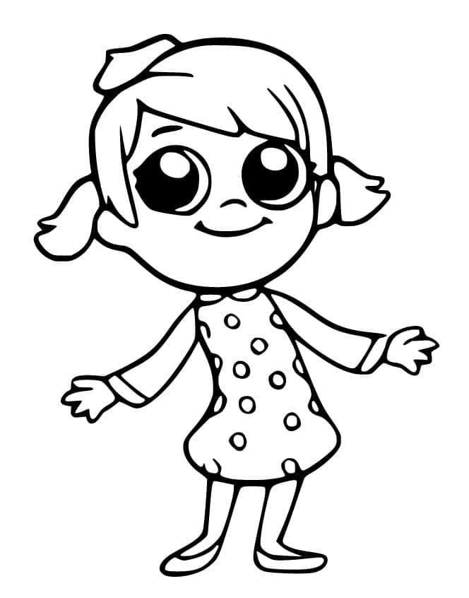 Cocomelon pro 4leté Děti omalovánka