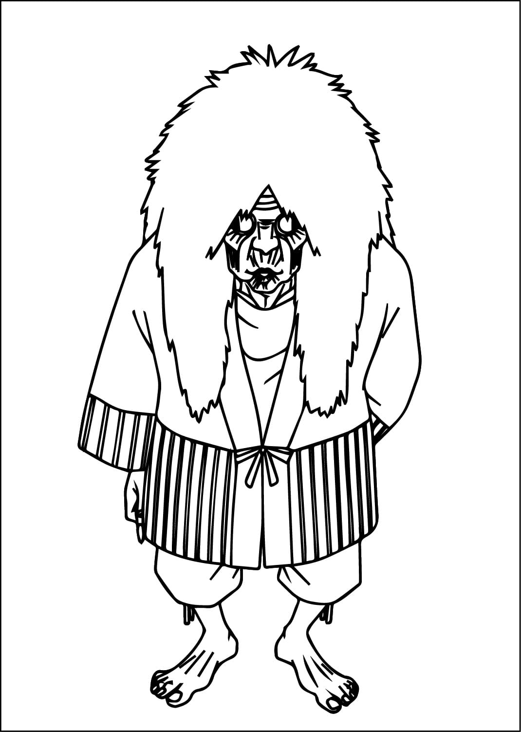 Dandadan Tisknutelný omalovánka