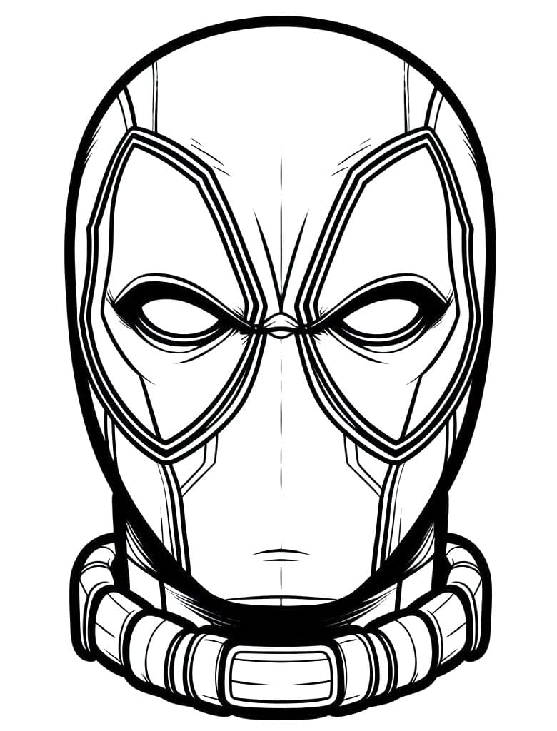 Deadpool pro Děti omalovánka