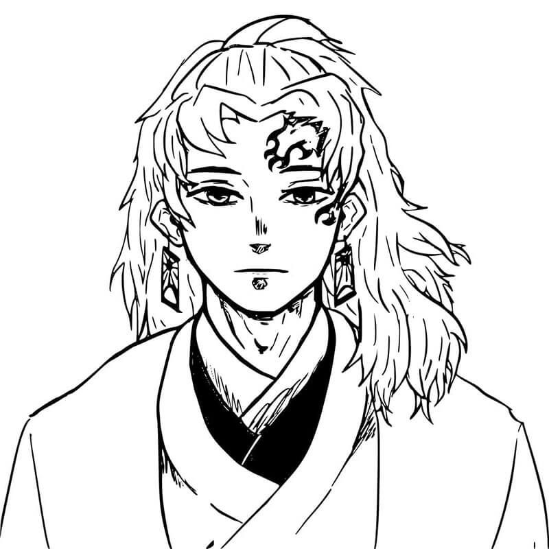 Demon Slayer (14) omalovánka