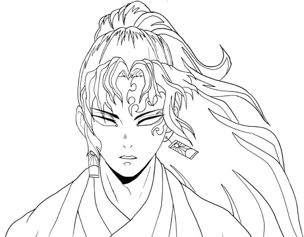 Demon Slayer (15) omalovánka