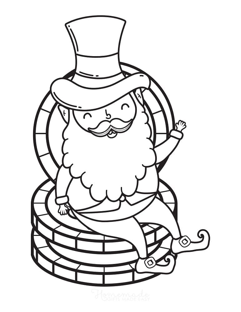 Den Svatého Patrika (21) omalovánka