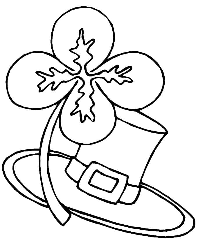 Den Svatého Patrika (33) omalovánka