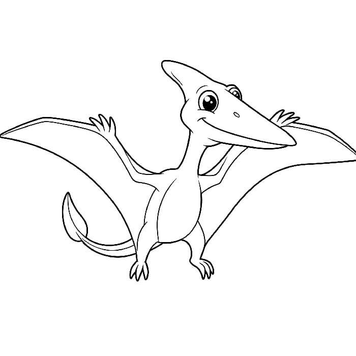 Dinosaurus pro Děti omalovánka