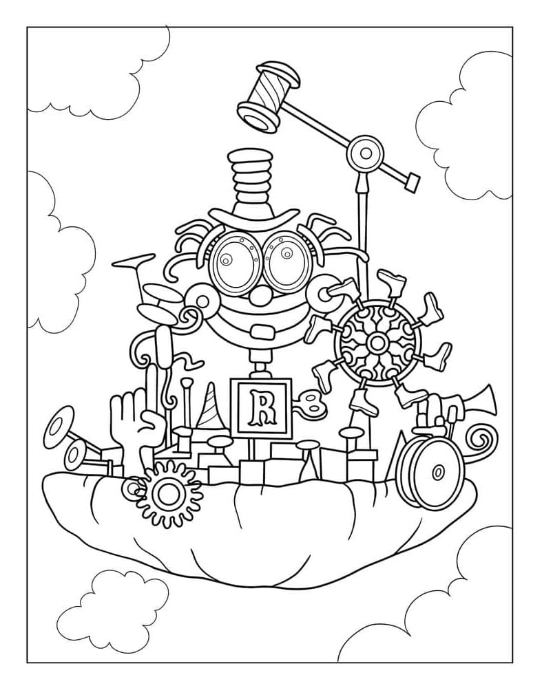 Disney Pixar V hlavě 2 omalovánka