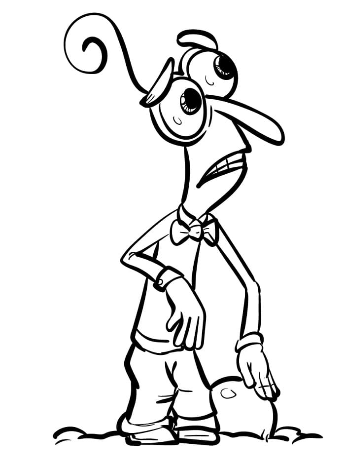 Disney V hlavě omalovánka