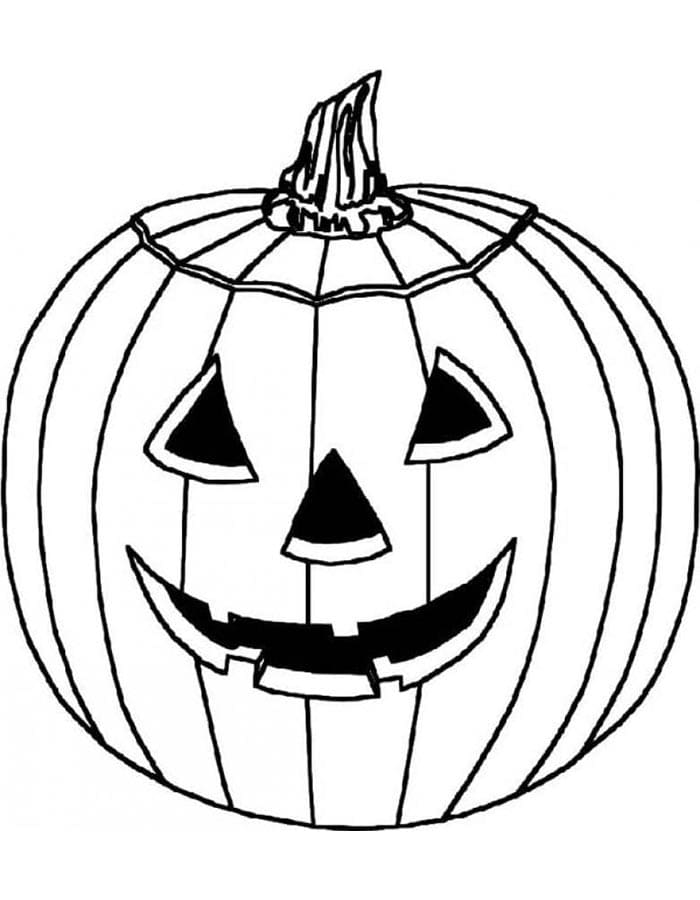 Dýně Tisknutelná omalovánka