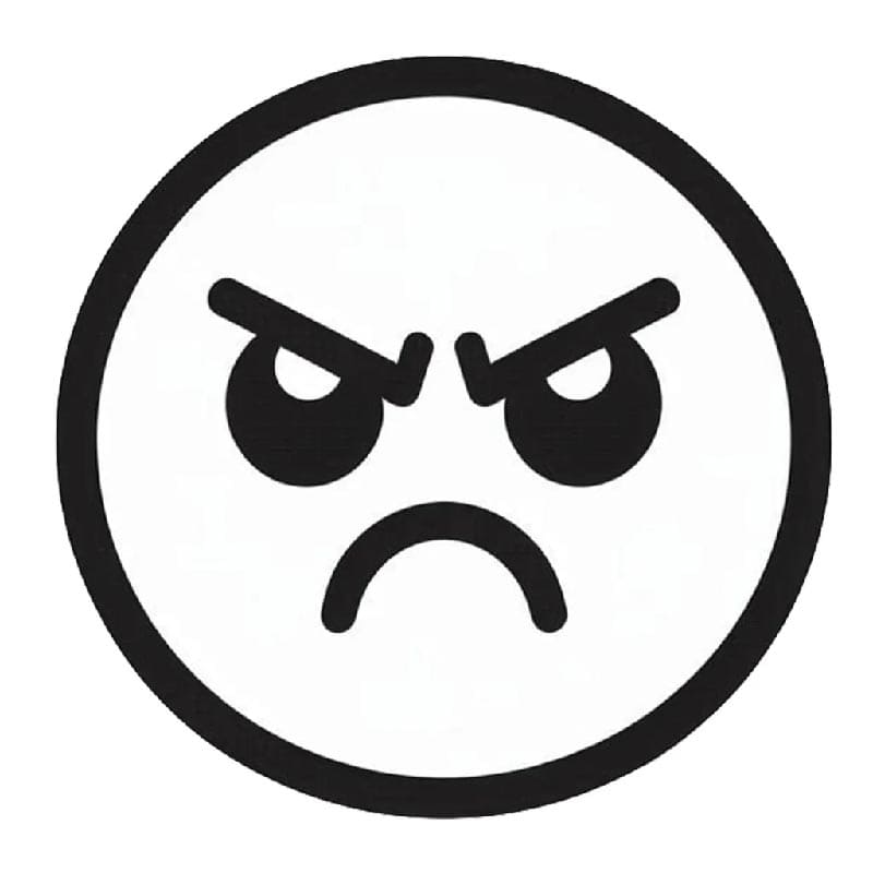 Emotikona pro 3leté Děti omalovánka