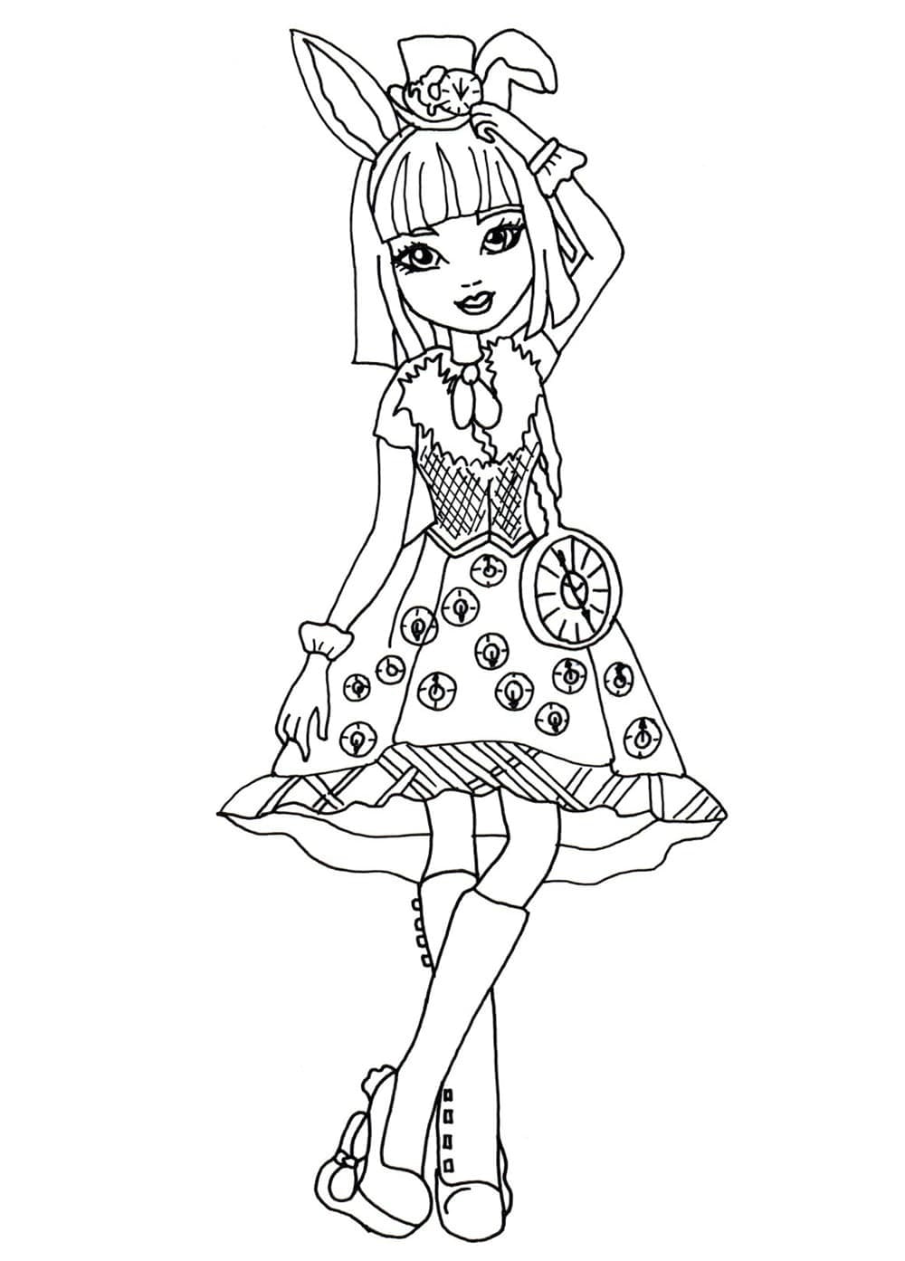 Ever After High (1) omalovánka