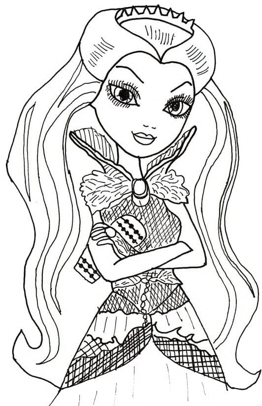 Ever After High (15) omalovánka