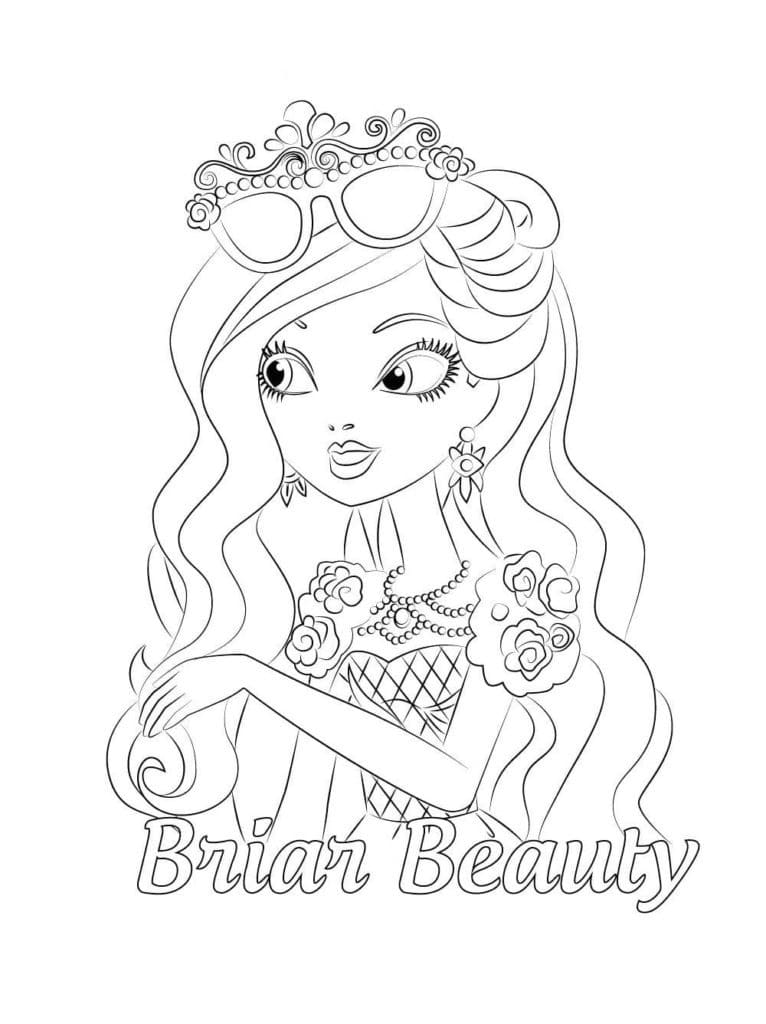 Ever After High (16) omalovánka