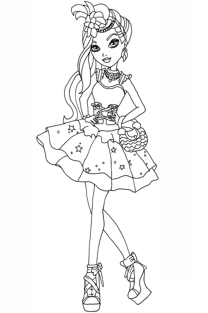 Ever After High (24) omalovánka