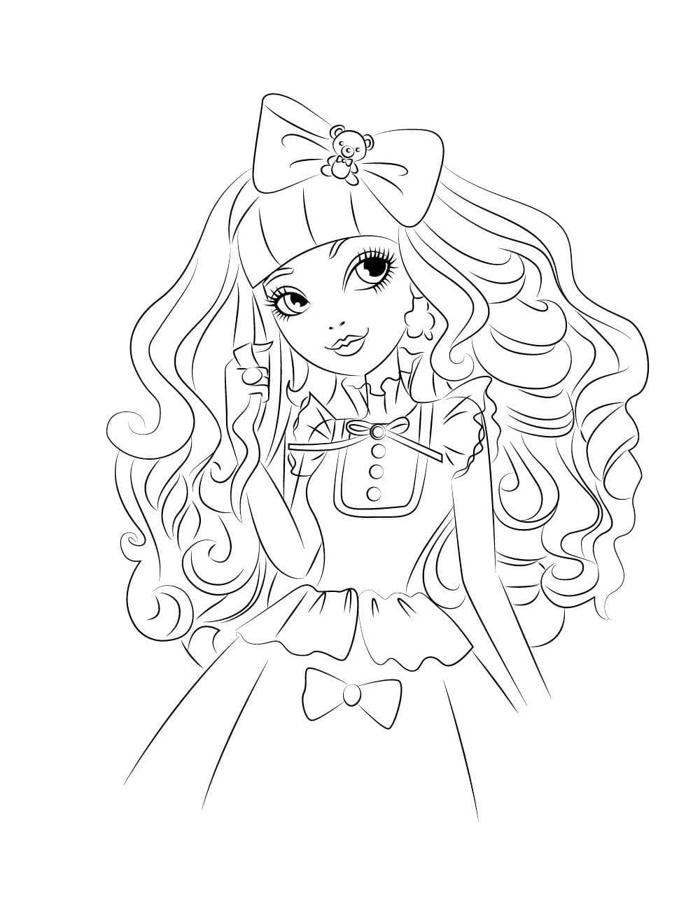 Ever After High (7) omalovánka