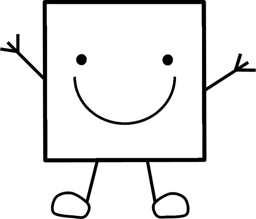 Geometrický útvar (15) omalovánka