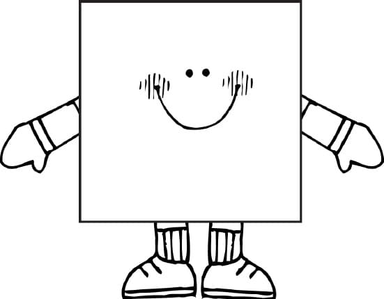 Geometrický útvar (16) omalovánka