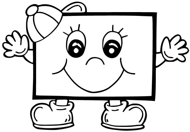 Geometrický útvar (28) omalovánka