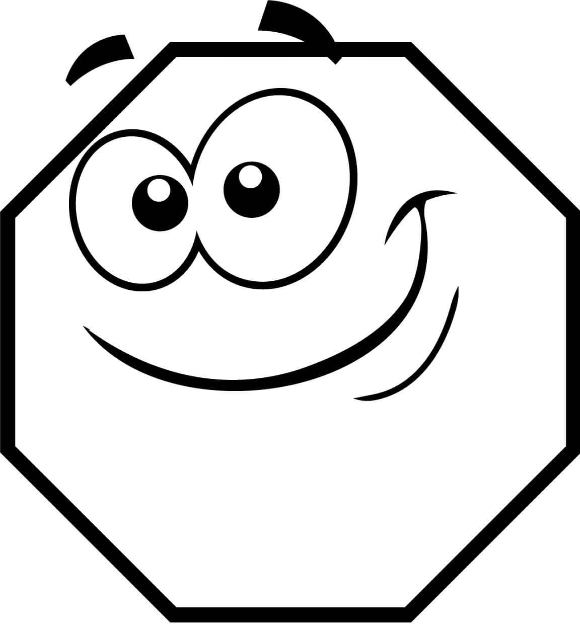 Geometrický útvar (39) omalovánka