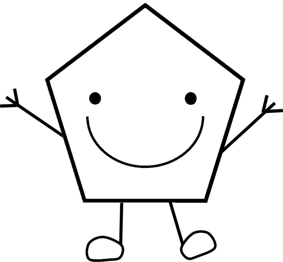 Geometrický útvar (47) omalovánka