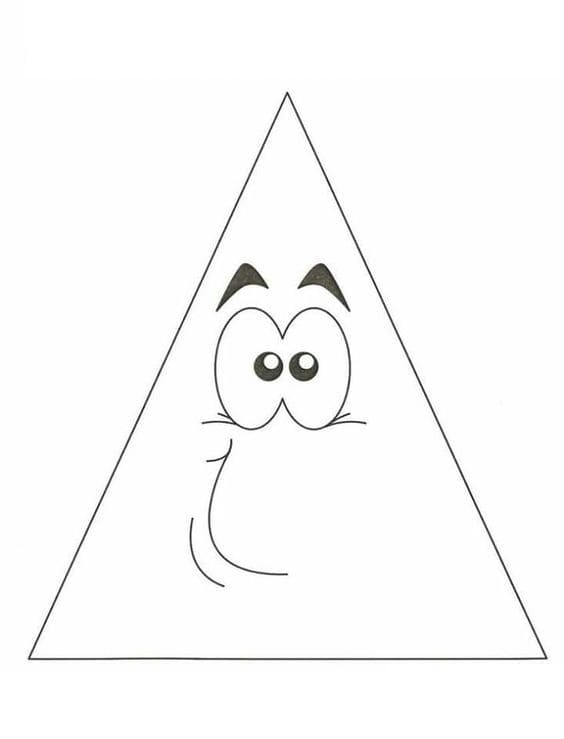 Geometrický útvar (5) omalovánka