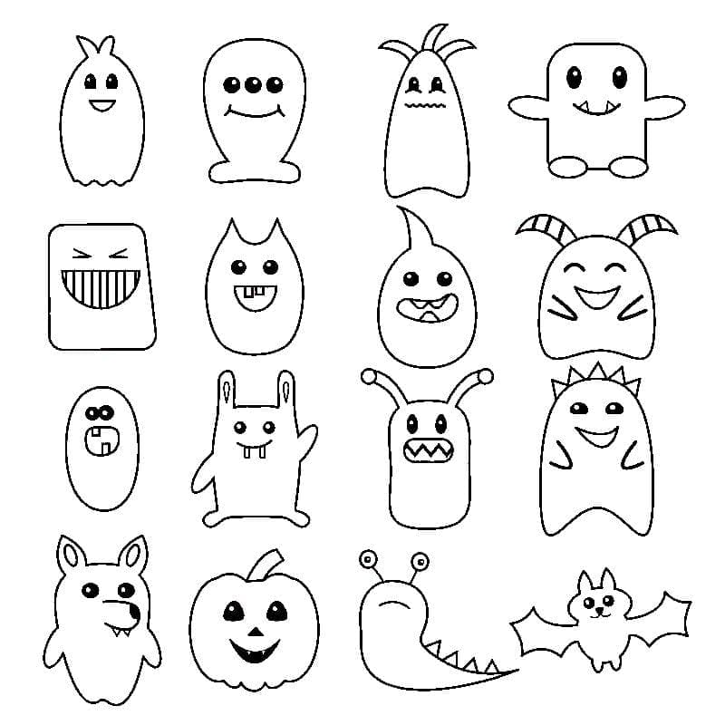 Halloween (6) omalovánka