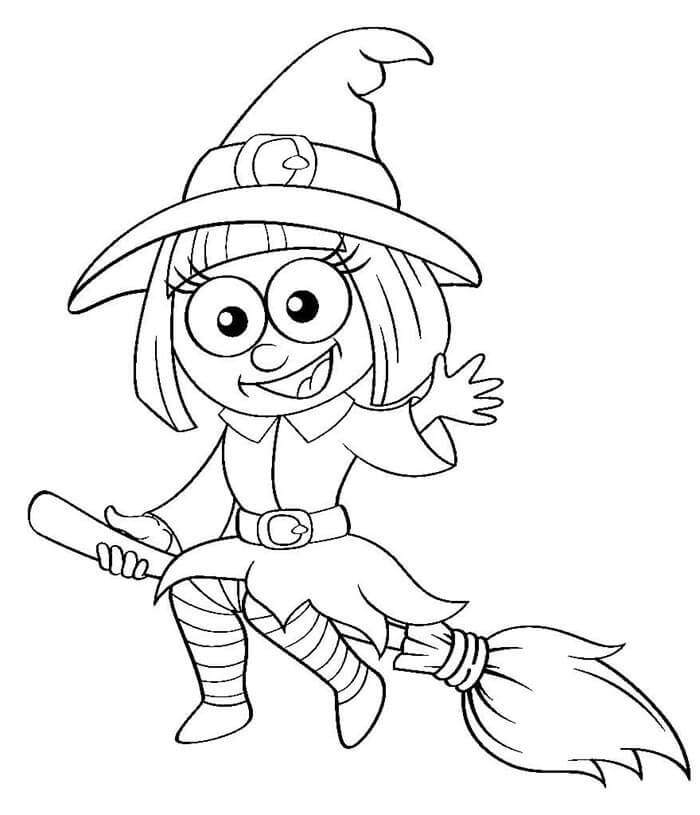 Halloween Tisknutelný Zdarma omalovánka