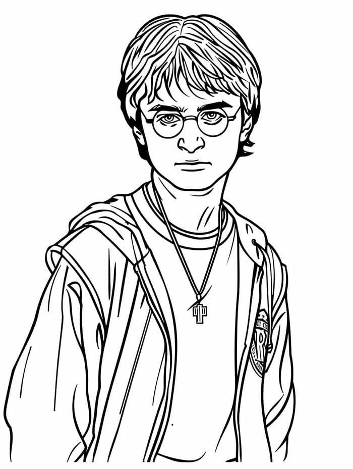 Harry Potter (13) omalovánka