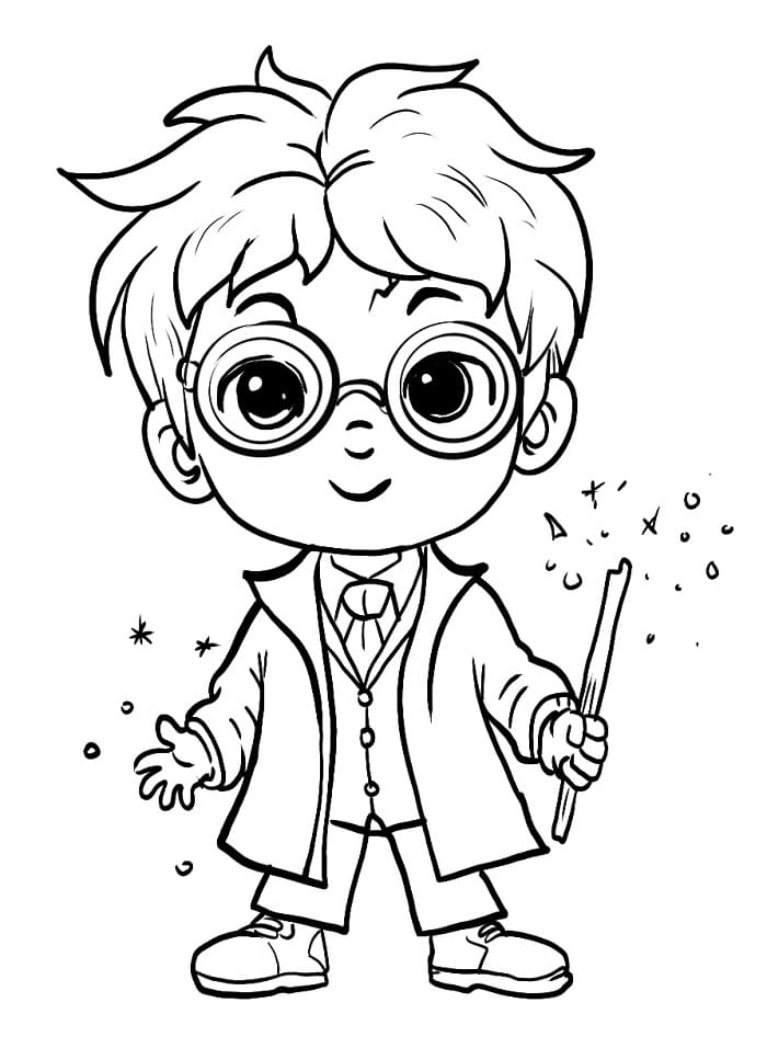 Harry Potter (2) omalovánka