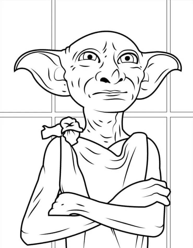 Harry Potter Tisknutelní pro Děti omalovánka