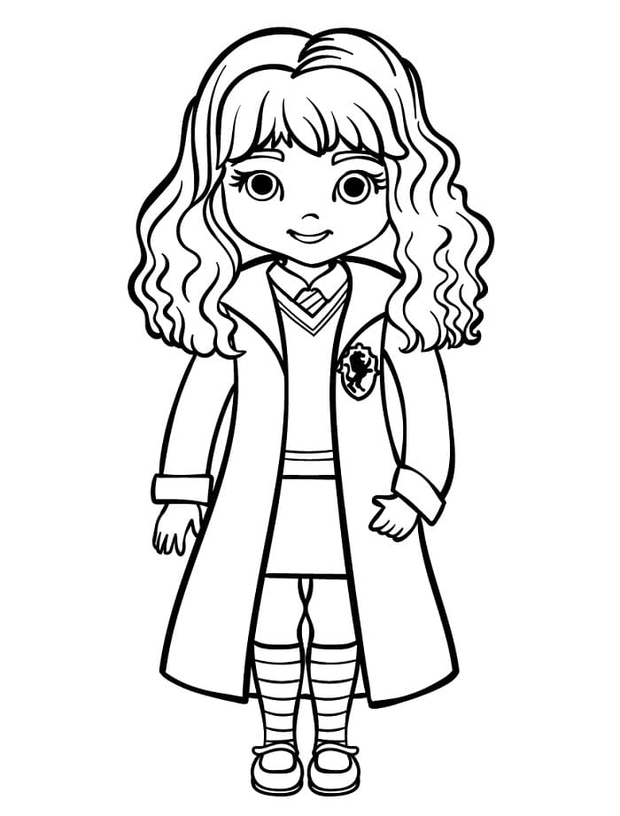 Harry Potter pro 4leté Děti omalovánka