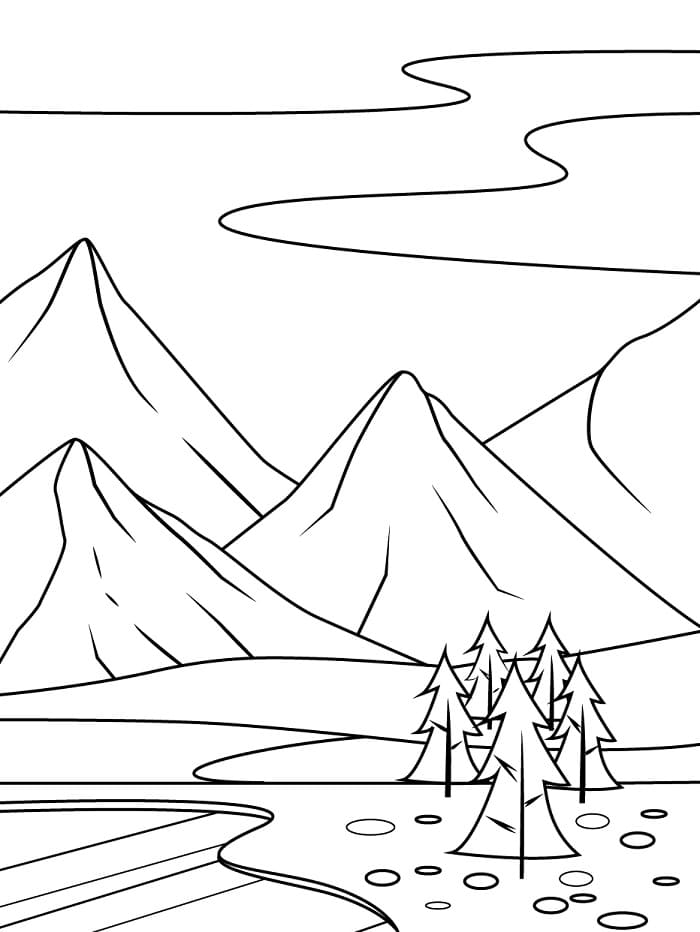 Hora pro 4leté Děti omalovánka