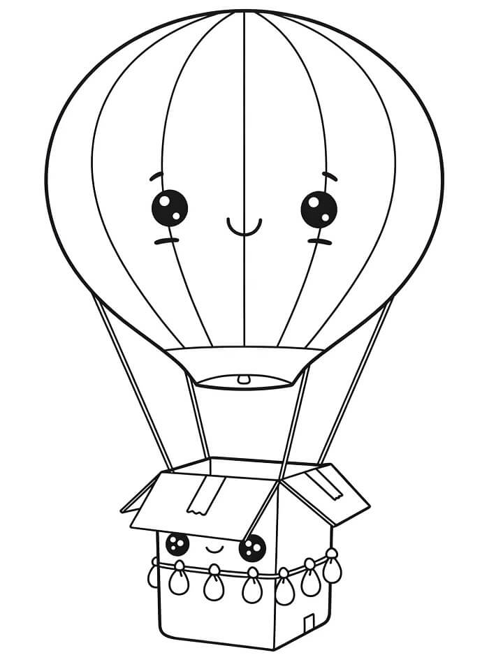 Horkovzdušný Balon omalovánky