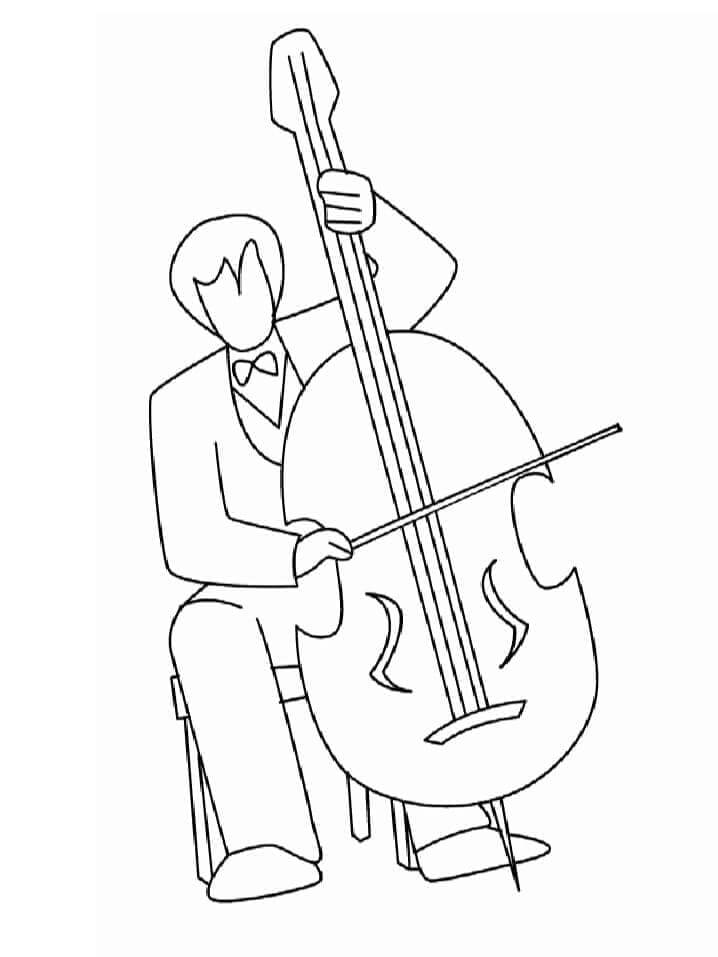 Hudební Nástroje (8) omalovánka