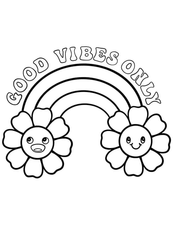 Jedna Duha omalovánka