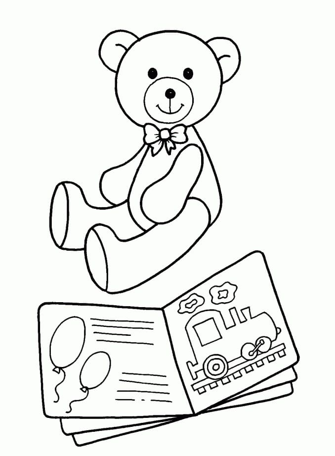 Jednoduché Hračky omalovánka