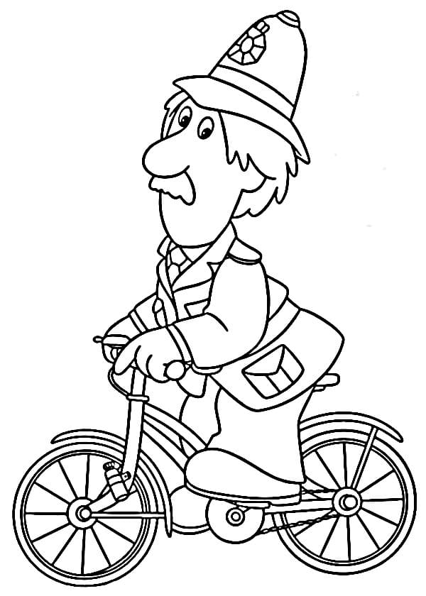 Jízdní Kolo pro 3leté Děti omalovánka