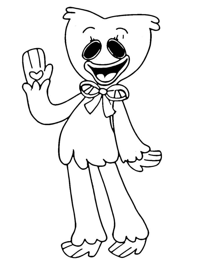 Kissy Missy Tisknutelná pro Děti omalovánka