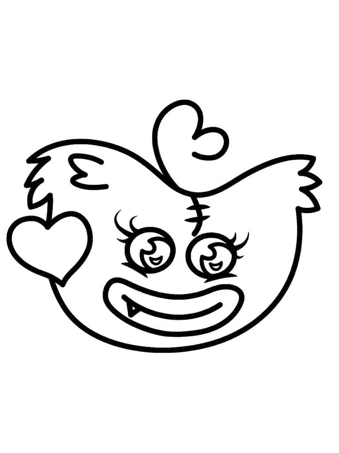 Kissy Missy Zdarma Tisknutelná omalovánka