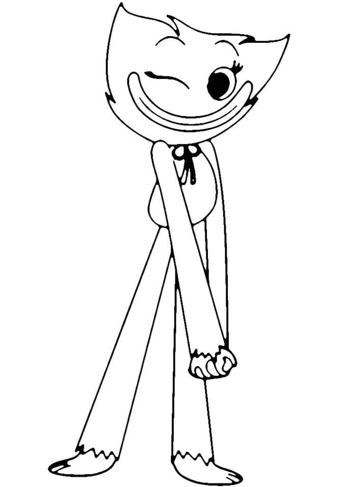 Kissy Missy Zdarma pro Děti omalovánka